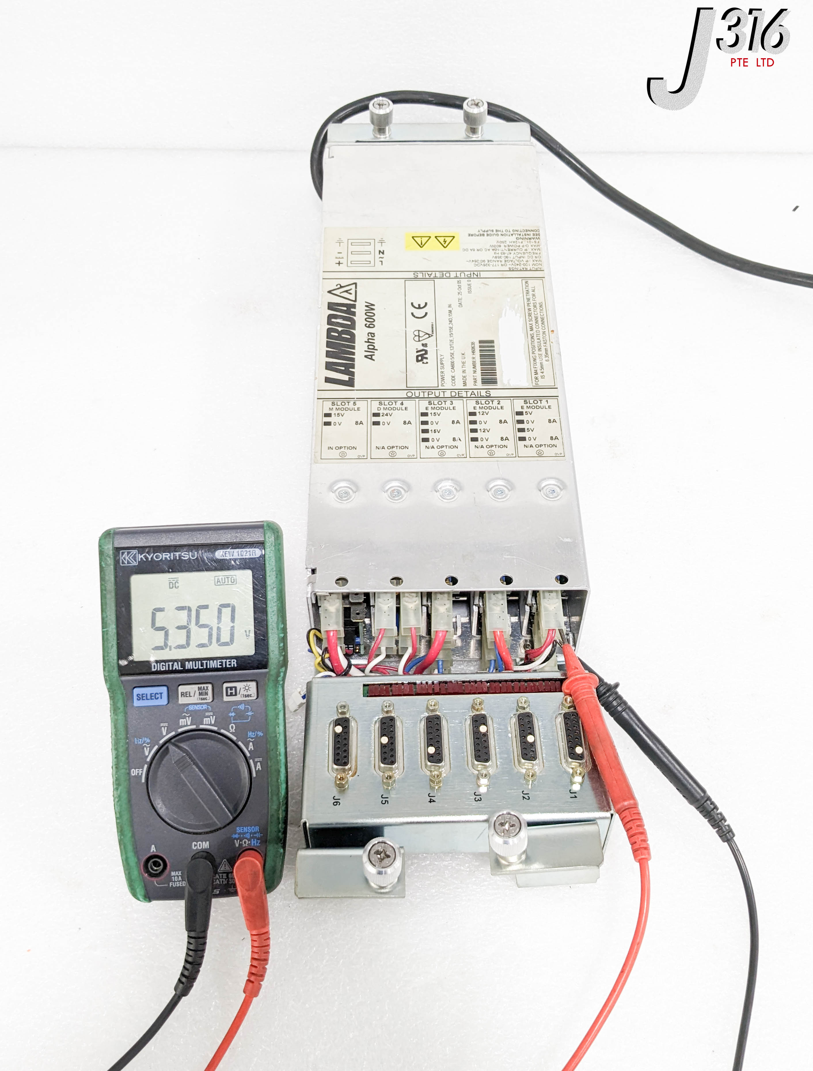 3セット専用ページ 34065 LAMBDA PS ASSY, ALPHA 600W W/ YM-00-470B, AMAT 50513215200